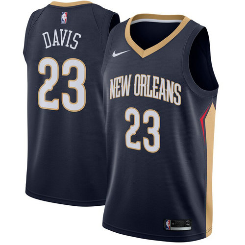 maglia Anthony Davis 23 2019 new orleans pelicans blu