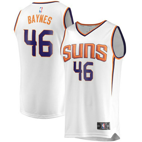 canotta Aron Baynes 46 2019 phoenix suns bianca