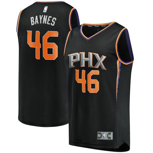 canotta Aron Baynes 46 2019 phoenix suns nero