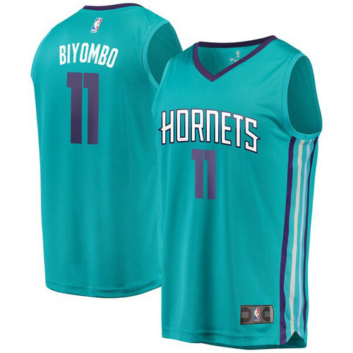 maglia Bismack Biyombo 11 2019 charlotte hornets verde