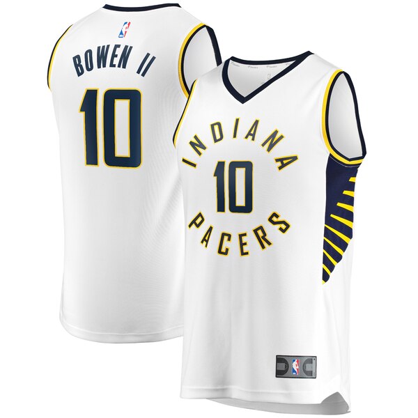 maglia brian bowen II 10 2020 indiana pacers bainca