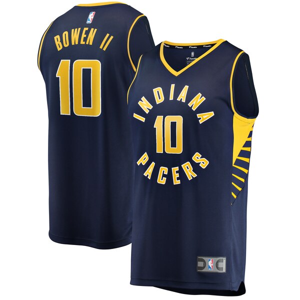 maglia brian bowen II 10 2020 indiana pacers navy