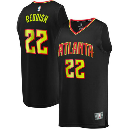 canotta basket Cam Reddish 22 2019 atlanta hawks nero