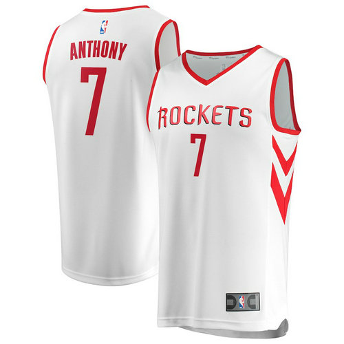 maglia Carmelo Anthony 7 2018-2019 houston rockets bianca