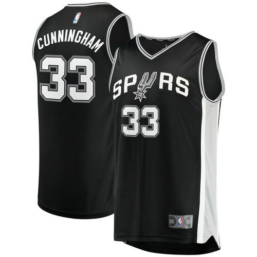 canotta Dante Cunningham 33 2019 San Antonio Spurs nero