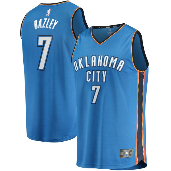 maglia Darius Bazley 7 2020 oklahoma city thunder blu