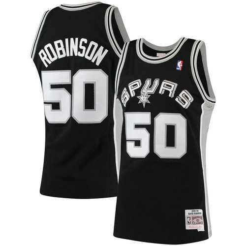 maglia basket David Robinson 30 2019 san antonio spurs nero