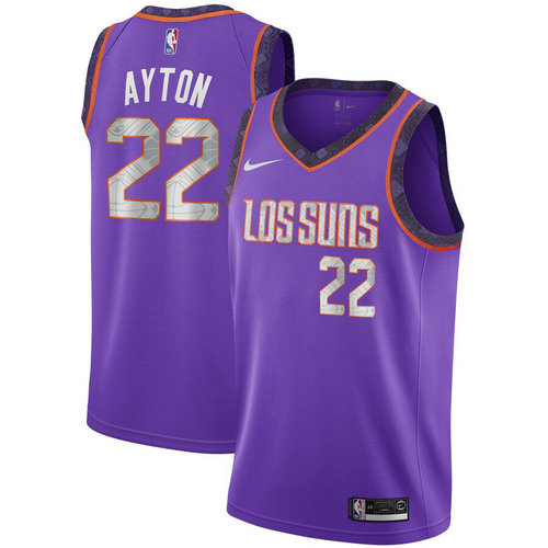 maglia DeAndre Ayton 22 2019 phoenix suns porpora