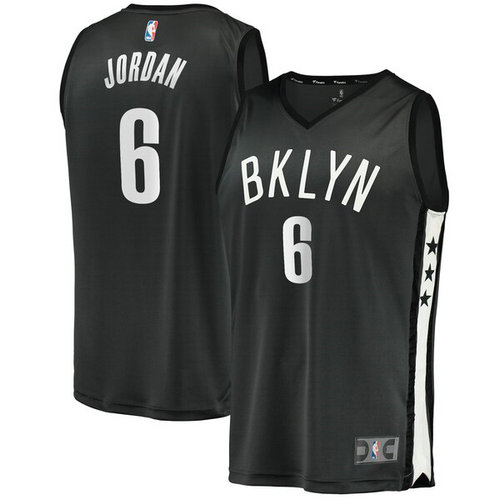 maglia DeAndre Jordan 6 brooklyn nets nero