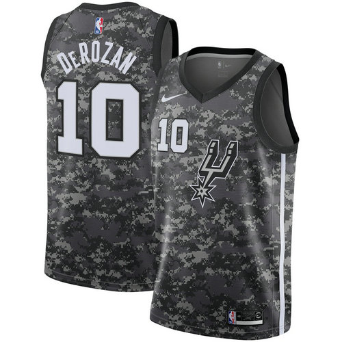 maglia basket DeMar DeRozan 10 2019 san antonio spurs nero