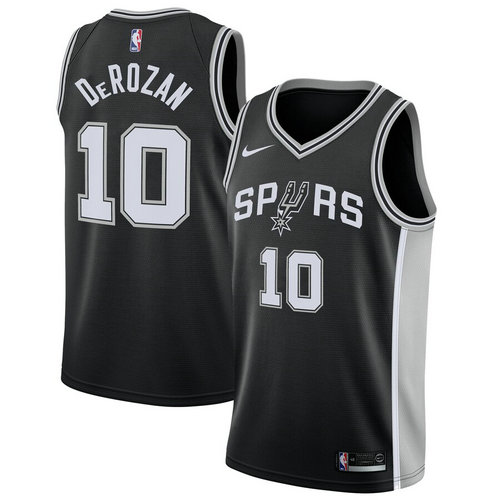 maglia basket DeMar DeRozan 10 2019 san antonio spurs nero