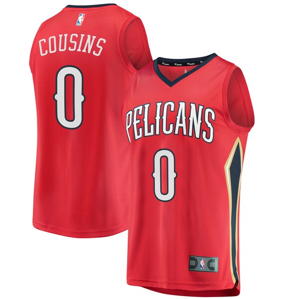 canotta demarcus cousins 0 new orleans pelicans 2020 rosso