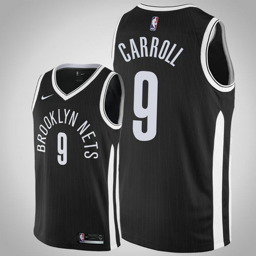 maglia DeMarre Carroll 9 2017-2018 brooklyn nets nero