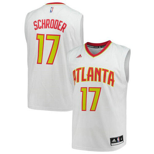 canotta basket Dennis Schroder 17 2019 atlanta hawks bianca