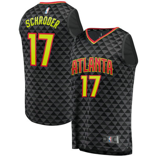 canotta basket Dennis Schroder 17 2019 atlanta hawks nero