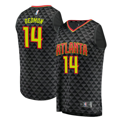 maglia nba Dewayne Dedmon 14 2018-2019 atlanta hawks nero