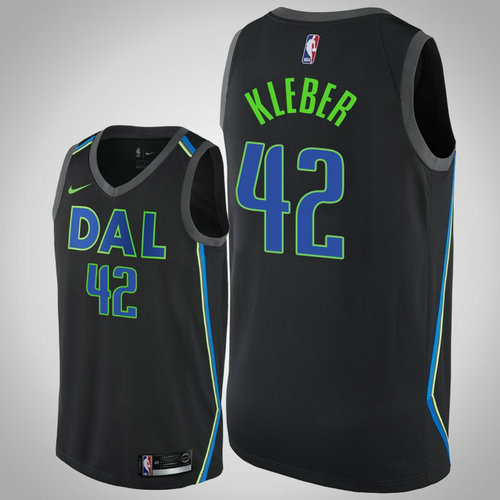 maglia Dorian Maxi Kleber 42 2018-2019 dallas mavericks nero