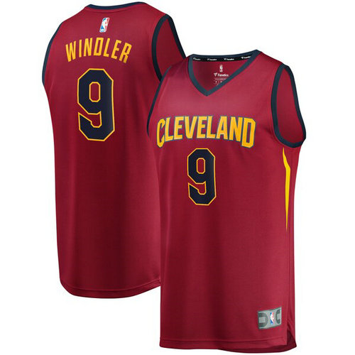 Maglie Basket Dylan Windler 9 2019 cleveland cavaliers Rosso