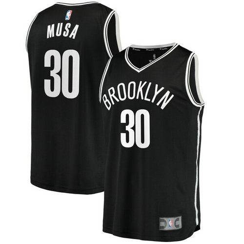 maglia Dzanan Musa 30 2019 brooklyn nets nero