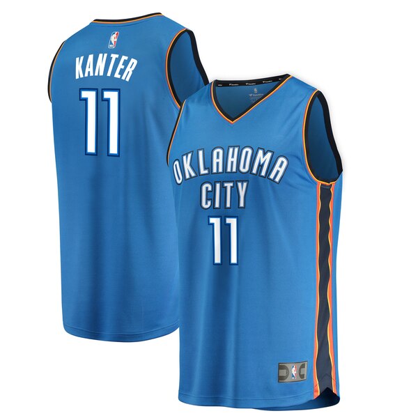 maglia Enes Kanter 11 2020 oklahoma city thunder blu