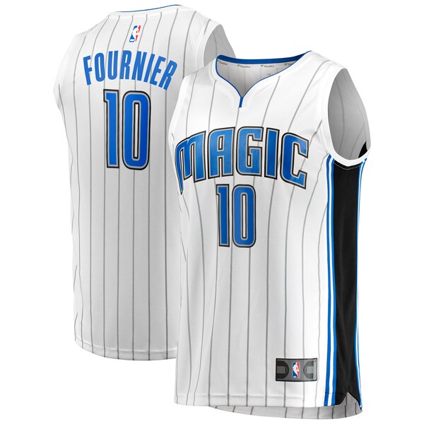 maglia evan fournier 10 2020 orlando magic bianca