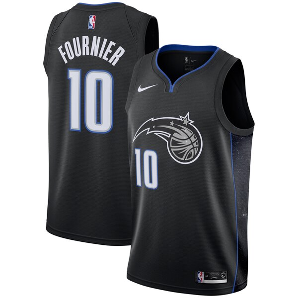 maglia evan fournier 10 2020 orlando magic nero