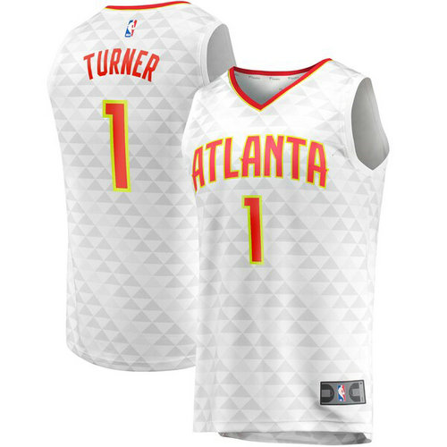 canotta basket Evan Turner 1 2019 atlanta hawks bianca