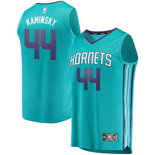 canotta basket Frank Kaminsky 44 2019 charlotte hornets verde