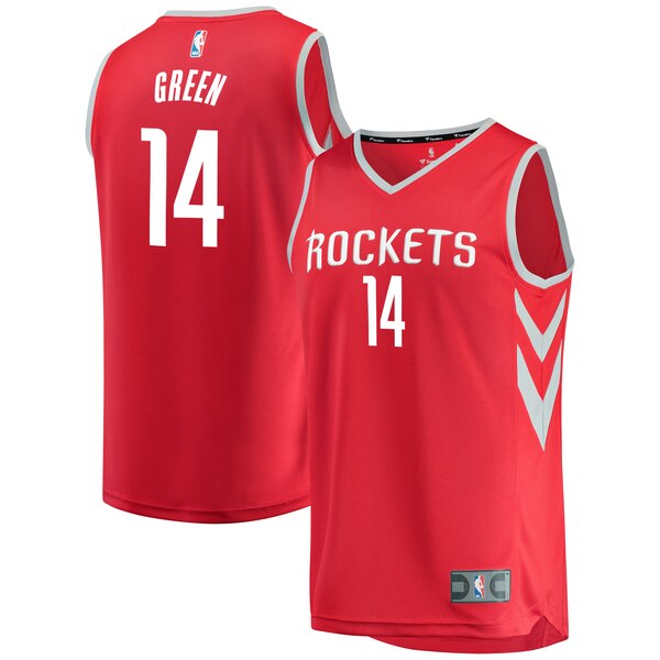 maglia gerald green 14 2020 houston rockets rosso