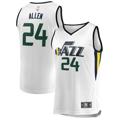 maglia nba Grayson Allen 24 2018-2019 utah jazz bianca