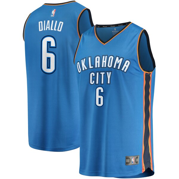 maglia Hamidou Diallo 6 2020 oklahoma city thunder blu