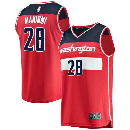 canotta Ian Mahinmi 28 2019 Washington Wizards rosso