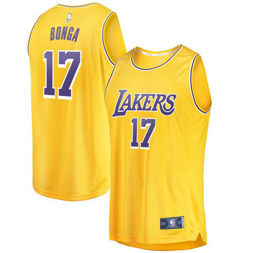 canotta Isaac Bonga 17 2019 los angeles lakers giallo