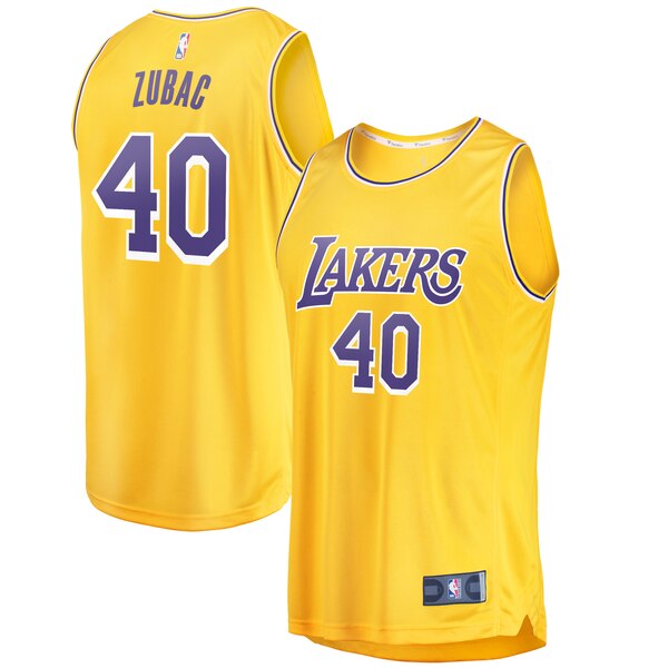 canotta Ivica Zubac 40 2020 los angeles lakers giallo