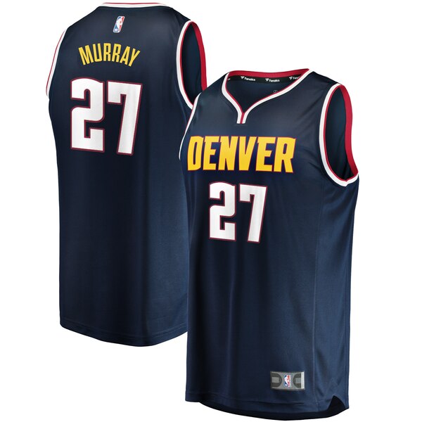 maglia jamal murray 27 2020 denver nuggets navy