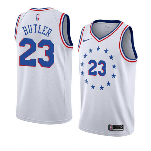 maglia Jimmy Butler 23 2019 philadelphia 76ers Bianca