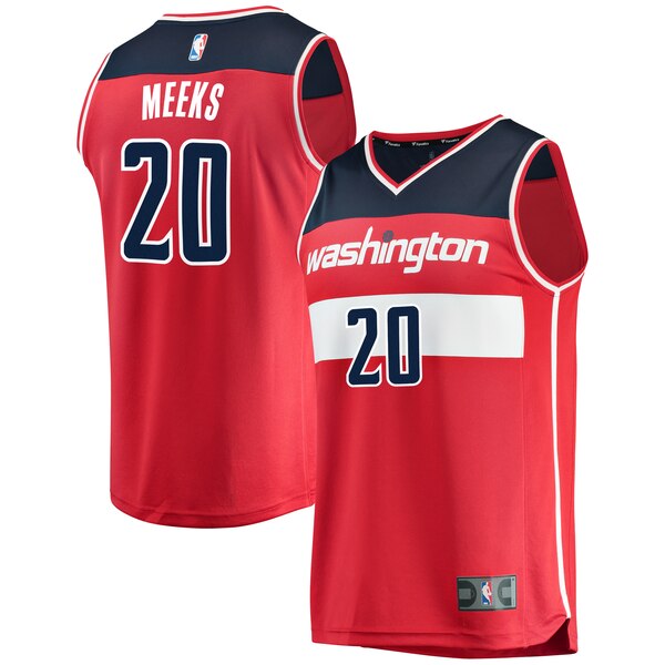 maglia nba Jodie Meeks 20 2020 washington wizards rosso