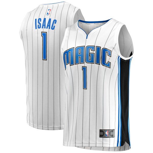 maglia jonathan isaac 1 2020 orlando magic bianca