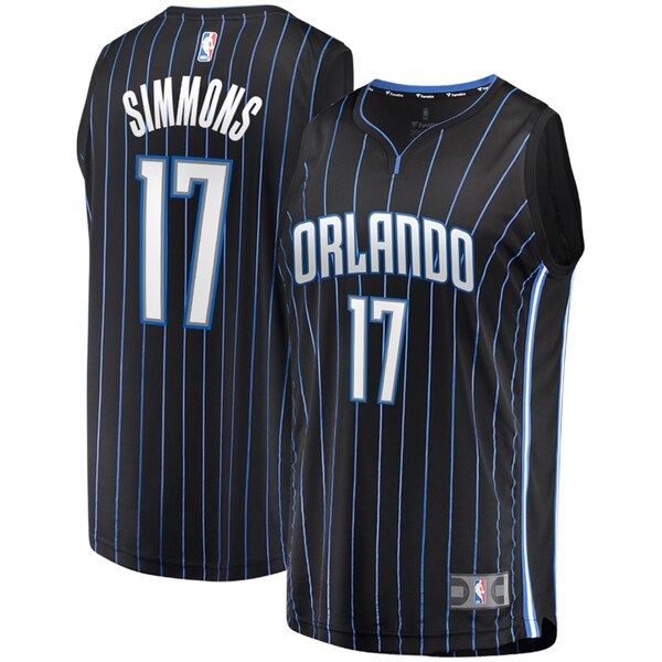 canotta Jonathon Simmons 17 2020 orlando magic nero