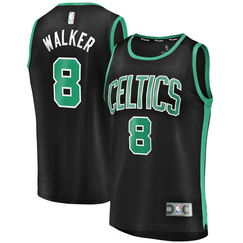 maglia Kemba Walker 8 2019 boston celtics nero