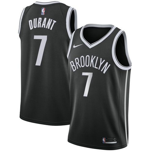 maglia Kevin Durant 7 2019 brooklyn nets nero