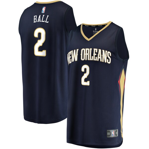 maglia Lonzo Ball 2 2020 new orleans pelicans navy