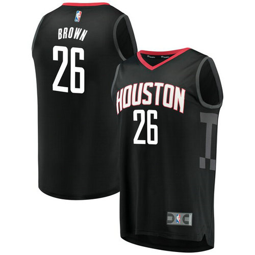 maglia Markel Brown 26 2019 houston rockets nero