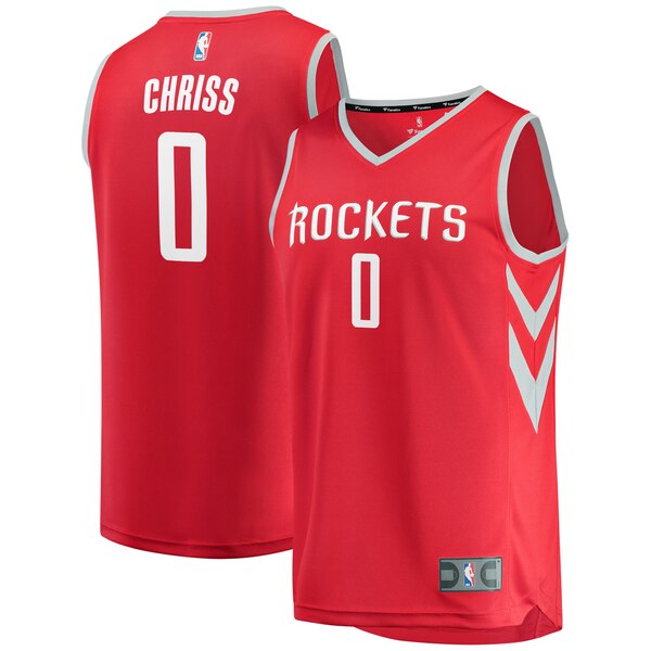 maglia Marquese Chriss 0 2020 houston rockets rosso