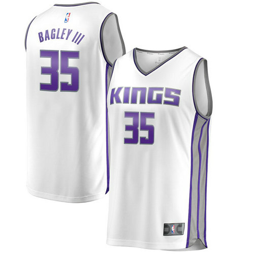 maglia Marvin Bagley III 35 2019 sacramento kings bianca