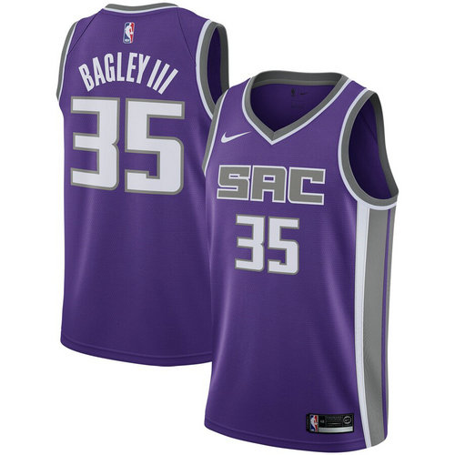 maglia Marvin Bagley III 35 2019 sacramento kings porpora