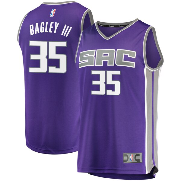 maglia Marvin Bagley III 35 2020 sacramento kings porpora