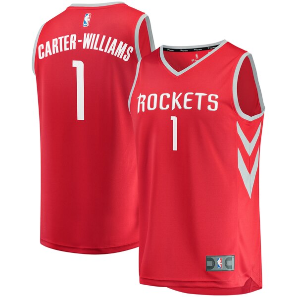 maglia Michael Carter-Williams 1 2020 houston rockets rosso