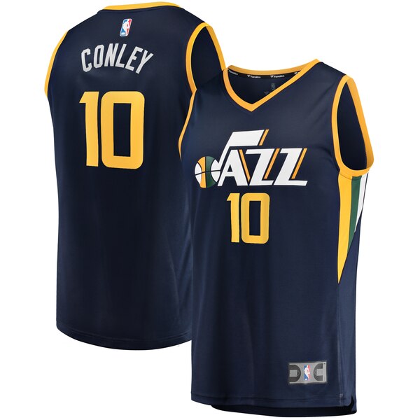 maglia nba mike conley 10 2020 utah jazz navy