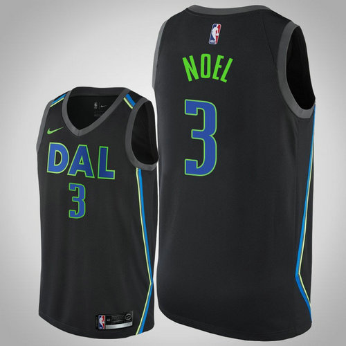 Maglia Nerlens Noel 3 2017-2018 Dallas Mavericks nero